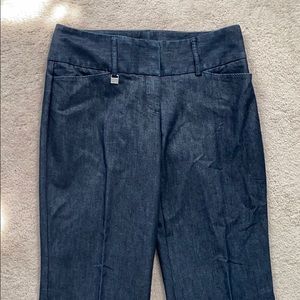 NWOT Denim Dress Pants
